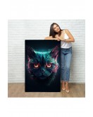 Savaşçı Kedi Tablosu-7900