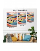 Pastel Tonlardaki Minimalist Tablo-7670