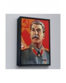 Çerçeveli Joseph Stalin Rusya Ve Sovyetler Birliği Sscb Tablo-7683