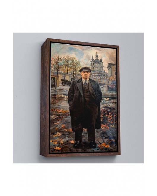 Çerçeveli Sovyet Lideri Vladimir Lenin Tablo-7973