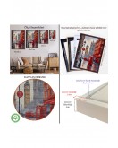 Çerçeveli İngiltere Londra Şehir Manzarası-7841