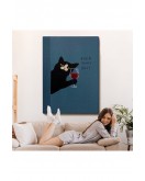 Çerçeveli Fuck That Shit Kedi Tablosu-7941