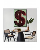 Çerçeveli Dolar İşareti Tablo-8031