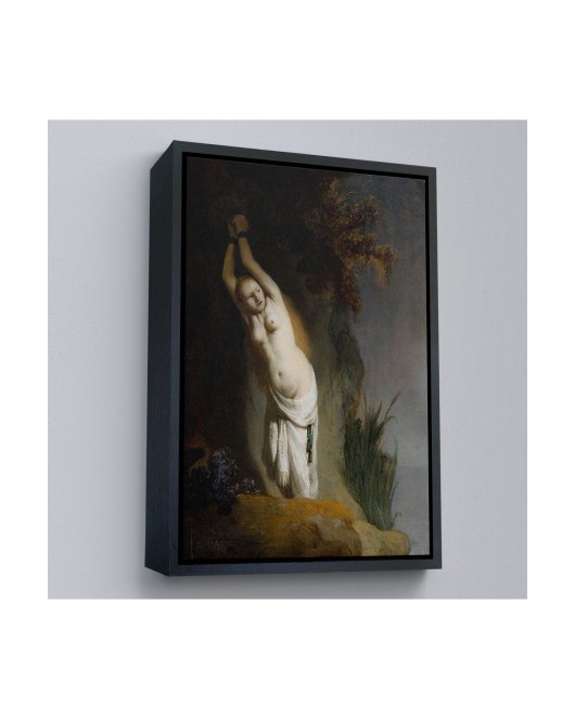 Çerçeveli Rembrandt Van Rijn - Andromeda Tablo-8062