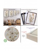Çerçeveli Soft Çiçekler Tablosu-8040