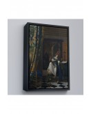 Çerçeveli Johannes Vermeer - Katolik İnancının Alegorisi Tablo- Allegory Of The Catholic Faith-8057