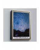 Çerçeveli Vincent Van Gogh - Parlak Yıldızlı Gökyüzü Tablo - Brillant Starry Sky-8049