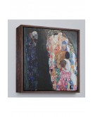Çerçeveli Gustav Klimt – Ölüm Ve Yaşam Tablosu-8341