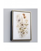 Çerçeveli Soft Çiçekler Tablosu-8040