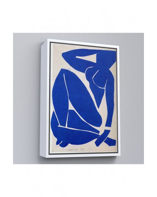 Çerçeveli Henri Matisse - Blue Nude Tablo-8082