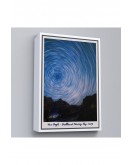 Çerçeveli Vincent Van Gogh - Parlak Yıldızlı Gökyüzü Tablo - Brillant Starry Sky-8049