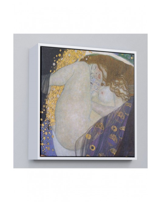 Çerçeveli Gustav Klimt'İn Danae Tablosu-8318