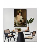 Çerçeveli Caravaggio - Bacchus Tablo-8074