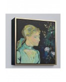 Çerçeveli Vincent Van Gogh - Adeline Ravoux Tablo-8361