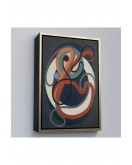 Çerçeveli Auguste Herbin - Soyut Sanat Tablosu-8098