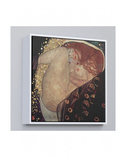 Çerçeveli Gustav Klimt Danae Tablosu-8340