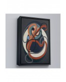 Çerçeveli Auguste Herbin - Soyut Sanat Tablosu-8098