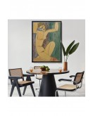 Çerçeveli Amedeo Modigliani - Cariatide Tablo-8089