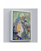 Çerçeveli Gustav Klimt - Bebek Beşiği Tablo - Baby Cradle-8073