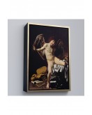 Çerçeveli Caravaggio - Aşk Meleği/Tanrısı Victor Tablo - Cupid As Victor-8060
