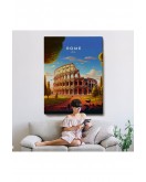 Roma İtalya Kolezyum Tablo-7701