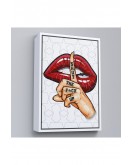 Çerçeveli Kapat Çeneni Tablosu - Shut The Fuck Up-7780
