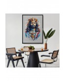 Çerçeveli Hz İsa Tablosu - Jesus-7927