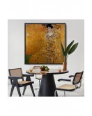 Çerçeveli Gustav Klimt Adele Bloch'Un Altın Kadın Tablosu-8324