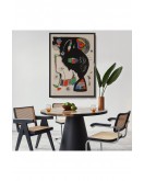 Çerçeveli Joan Miro - 42 Rue Blomet Tablo-8048