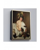 Çerçeveli Caravaggio - Bacchus Tablo-8074