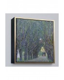 Çerçeveli Allee At Schloss Kammer, Gustav Klimt Tablosu-8342