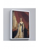 Çerçeveli Franz Xaver Winterhalter - Kraliçe Victoria Tablosu - Queen Victoria-8039