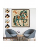 Çerçeveli Picasso Tarzı Renkli Tablosu-8301