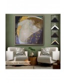 Çerçeveli Gustav Klimt'İn Danae Tablosu-8318