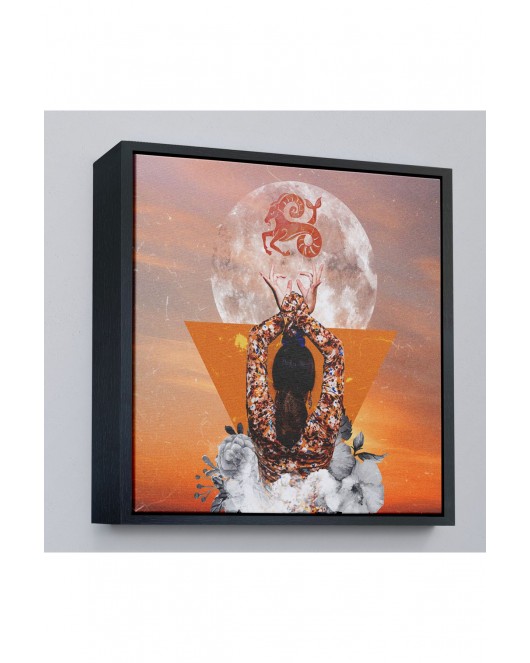 Çerçeveli Burç Ve Astroloji Tablosu-8327