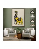 Çerçeveli Augustus Jansson - Queen City Mürekkep Tablo-8072