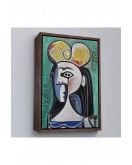 Çerçeveli Pablo Picasso - Jaqueline Roque Portre Tablosu-8087