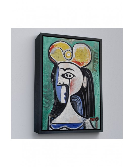 Çerçeveli Pablo Picasso - Jaqueline Roque Portre Tablosu-8087