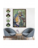 Çerçeveli Gustav Klimt - Bebek Beşiği Tablo - Baby Cradle-8073