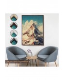 Çerçeveli Everest Dağı Tablo-7604