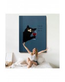 Çerçeveli Fuck That Shit Kedi Tablosu-7941