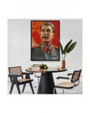 Çerçeveli Joseph Stalin Rusya Ve Sovyetler Birliği Sscb Tablo-7683