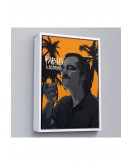 Çerçeveli Pablo Escobar Tablosu-7801