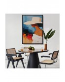 Çerçeveli Beyaz Şapkalı Soyut Kadın Tablo-7621