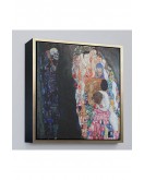 Çerçeveli Gustav Klimt – Ölüm Ve Yaşam Tablosu-8341