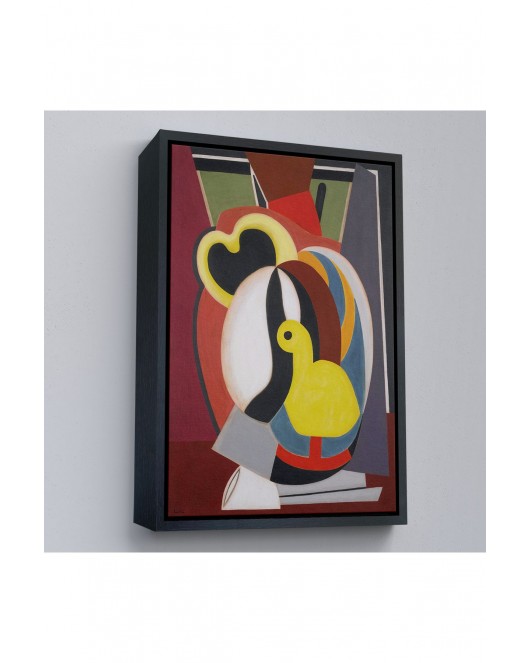 Çerçeveli Auguste Herbin - Soyut Sanat Kompozisyon Tablosu-8102