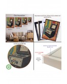 Çerçeveli Atari Vintage Klasik Model Tablosu-8068