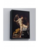 Çerçeveli Caravaggio - Aşk Meleği/Tanrısı Victor Tablo - Cupid As Victor-8060