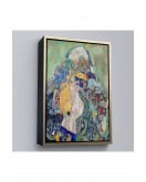 Çerçeveli Gustav Klimt - Bebek Beşiği Tablo - Baby Cradle-8073
