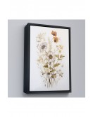 Çerçeveli Soft Çiçekler Tablosu-8040
